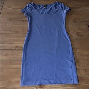 H&M Navy blue T-shirt dress Xs